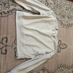 Lululemon Athletica Cream Long Sleeve Top